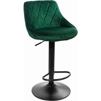 Trendie Oklahoma samet zelená / černá