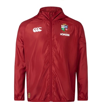 Canterbury Яке Canterbury Men's British and Irish Lions 2024 Lightweight Rain Performance Rugby Jacket - Red Dahlia