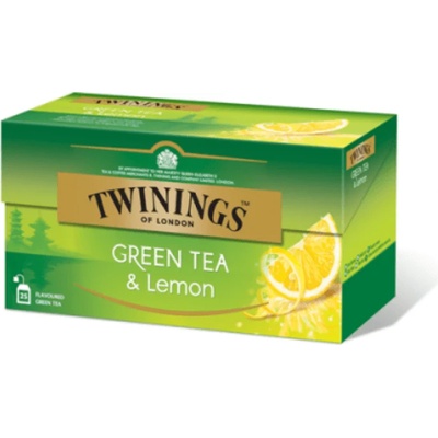 TWININGS Зелен с Лимон 25 x 1.6g
