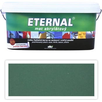 ETERNAL Mat akrylátový - vodouriediteľná farba 2,8 l Zelená 06