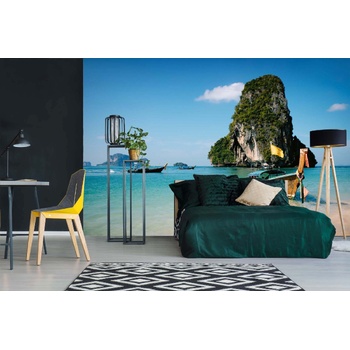 DIMEX ART s. r. o Самозалепваща се флизелинова фототапета красив остров, тайланд 375 x 250 см