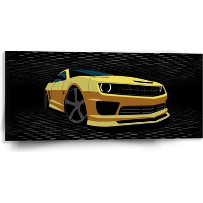 Sablio Obraz Chevrolet Camaro Bodky - 110x50 cm