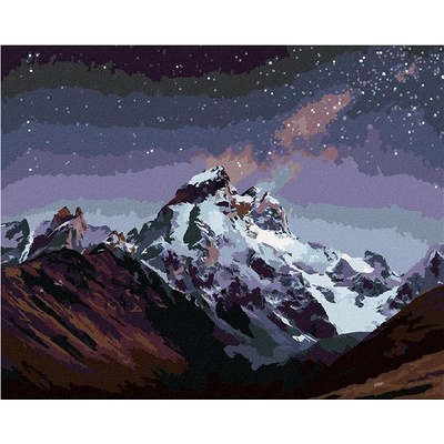 zuty Malování Podle Čísel Fantastická Hvězdná Obloha 80 x 100 Cm Plátno