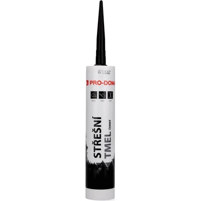 Pro-Doma Tmel střešní 310 ml černá