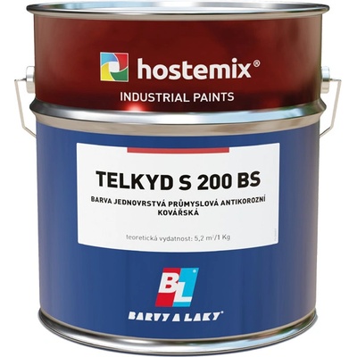 Barvy a laky Hostivař Kovářská barva TELKYD S200 BS 1,2kg 9914