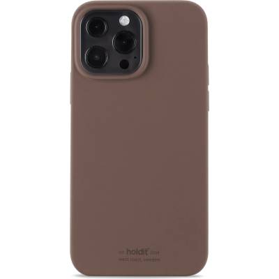 Holdit Гръб Holdit Silicone Case за iPhone13 Pro Max - Dark Brown