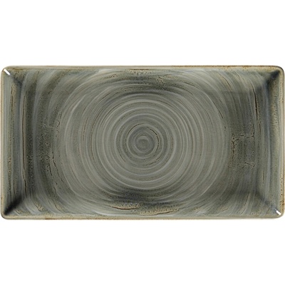 RAK Porcelain Spot talíř obdélný 33,5 x 18 cm, olivínový