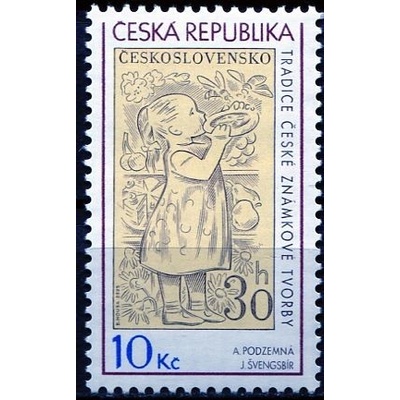 Česká pošta (2009) č. 587 ** - Česká republika - Tradice české známkové tvorby