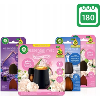 Air wick Aróma vaporizér so sadou náplní 4 x 20 ml