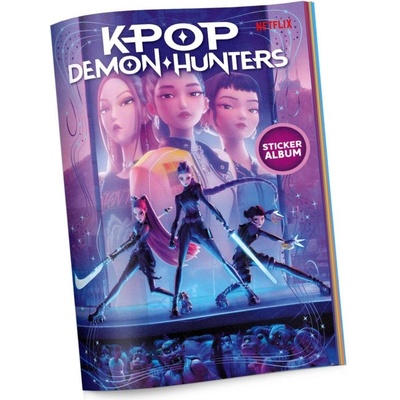 Diramix Netflix K-Pop Demon Hunters албум + стикери (стартов пакет) (KPALBUM-2026)