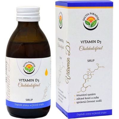 Salvia Paradise Vitamin D3 Cholecalciferol DS sirup 180 ml
