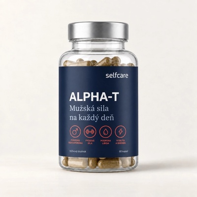 Selfcare ALPHA-T – kotvičník 750 mg, 60 kapsúl