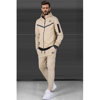 Madmext Мъжки спортен комплект 5673 - Бежов #328782 (328782_Бежов)
