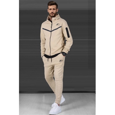 Madmext Мъжки спортен комплект 5673 - Бежов #328782 (328782_Бежов)