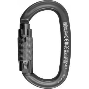 Kong Заключващ се карабинер Kong Ovalone Trilock Screwgate carabiner - Black / Black / Black (322-0191-0211)
