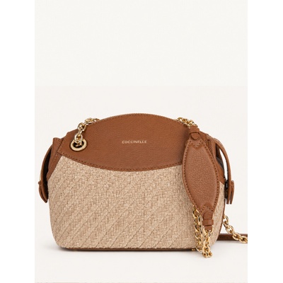 Coccinelle kabelka COLETTE RAFIA caramel/natural
