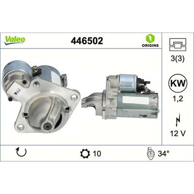 VALEO Štartér 446502