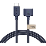 Tech-Protect mmc01 ultraboost magnetic macbook cable type-c to magsafe 3 140w 200cm midnight blue (5906302323302)