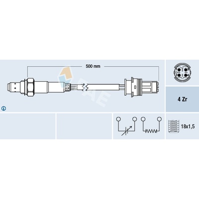 Lambda sonda FAE 77504