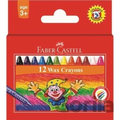 Faber-Castell voskovky detské 12 farebné 90 mm