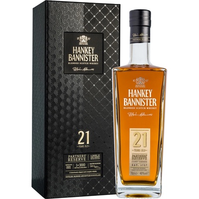 Hankey Bannister 21y 40% 0,7 l (holá láhev)