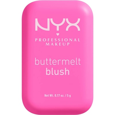 NYX Professional Makeup Buttermelt Blush руж - пудра цвят 01 My Butta Half 5 гр