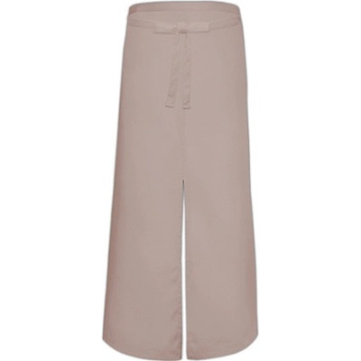 Link Kitchen Wear Bistro zástera s rázporkom X962 Khaki 100 x 100 cm