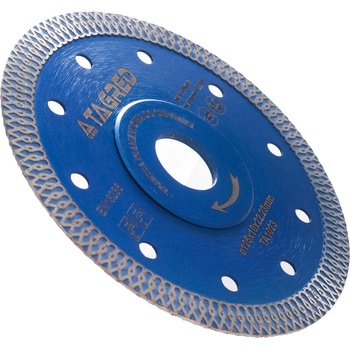 Tagred PROFI LONG LIFE диамантен диск за камък, гранитогрес, плочки, керамика 125 mm TA1023 Pro (TA1023 Pro)
