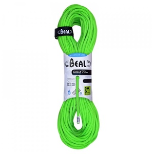 Beal Gully 7, 3 mm (50 m) Golden Dry Дължина на въжето: 50 м / Цвят: зелен