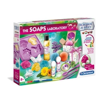 Clementoni Dětská laboratoř Výroba mýdel