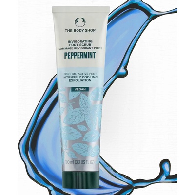 The Body Shop Mátový peeling na nohy 100 ml