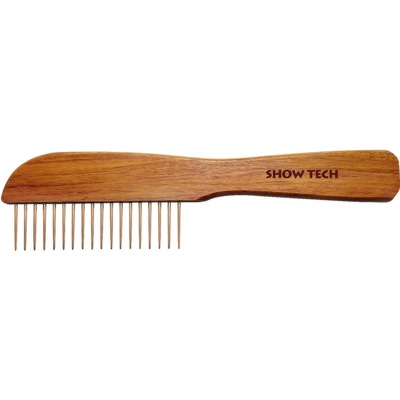 Show Tech Wooden Poodle Comb 23 cm