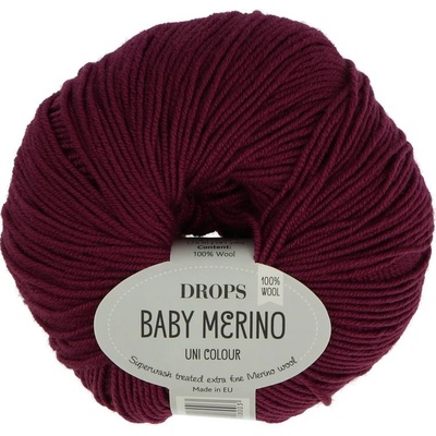 Drops Baby Merino UNI 34 cviklová
