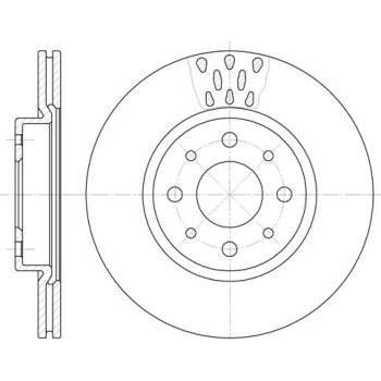Brzdový kotúč REMSA 6189.10