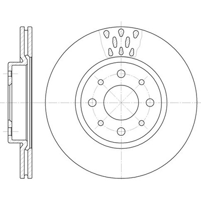 Brzdový kotúč REMSA 6189.10