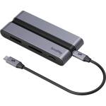 SmallRig Докинг станция SmallRig - 9 in 1 CFexpress Type A, 9 порта, USB-C, сива (4663)