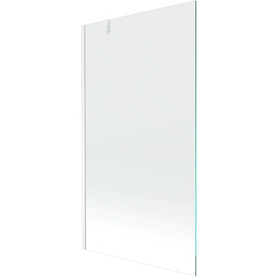 Mexen Next параван за вана, 1-крилен, 90 x 150 cm, прозрачен, бял - 895-090-000-00-00-20 (895-090-000-00-00-20)