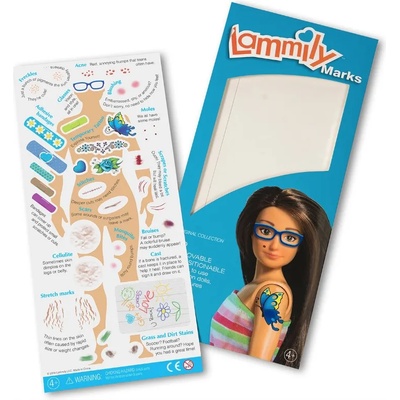 Lammily - Стикери „Красивите несъвършенства (LAMM002)
