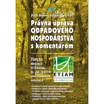 Právna úprava odpadového hospodárstva