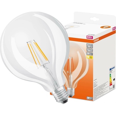 Osram LED žárovka CLA37 zrcadlová 4 W E27 2700 K teple bílá zlatá