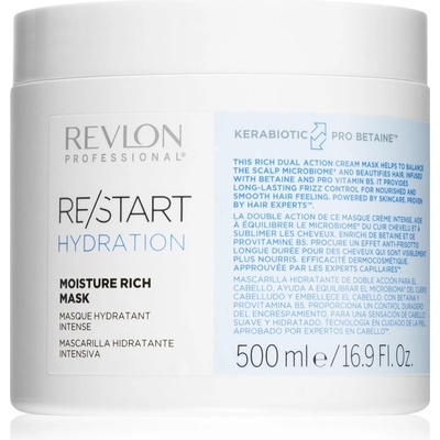 Revlon Re/Start Hydration хидратираща маска за суха и нормална коса 500ml