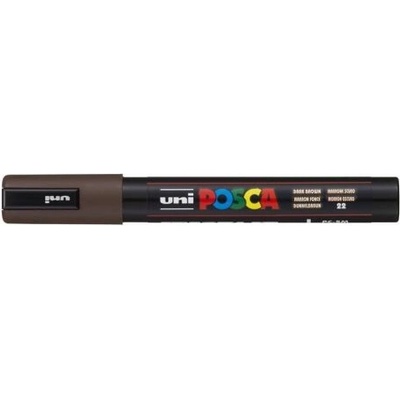 Uni Posca PC-5M tmavohnedý