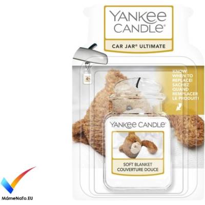 Yankee Candle Soft Blanket gelová visačka