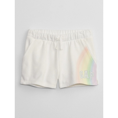 Gap detské kraťasy s logom Biela