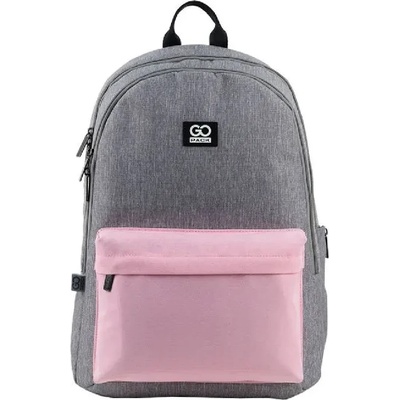 Kite Ученическа раница GoPack Education Teens 140L-1 сив&розов