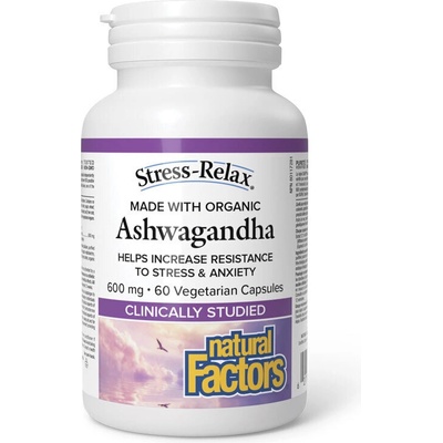 Natural Factors Ашваганда KSM-66 600 mg 60 V капсули | Natural Factors (2872 NF)