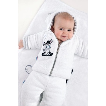 New Baby Luxusné detské zimné tepláčky Zebra