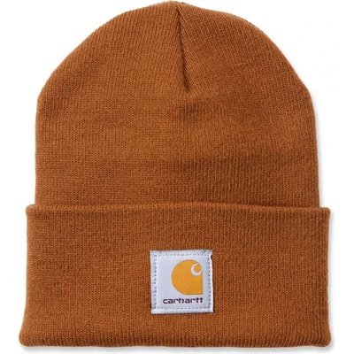 Carhartt Мъжка зимна шапка (beanie) Carhartt Watch Hat Beanie - Carhartt Brown - размер One Size (204-7042-0211)