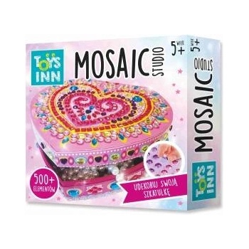 Toys Inn Mosaic casket Heart 8066 STNUX