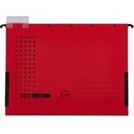 Elba Suspension briefcase A4 Chic with plated bacons, red (EB1021)